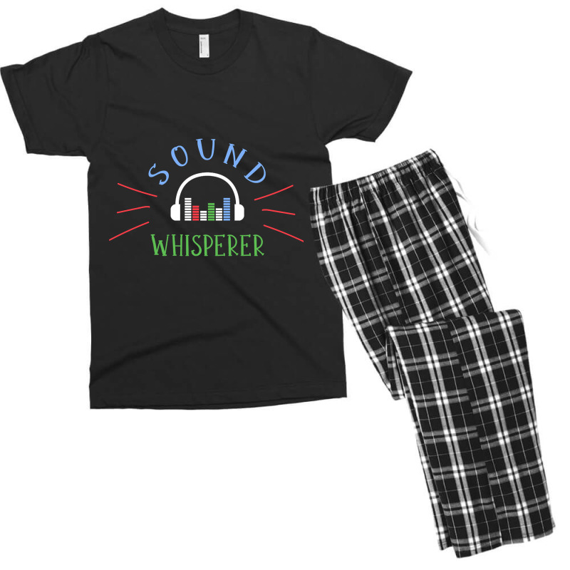 Limited Edition Sound Whisperer Sound Engineer Audio Engineer Men's T-shirt Pajama Set by Jankonen637 | Artistshot