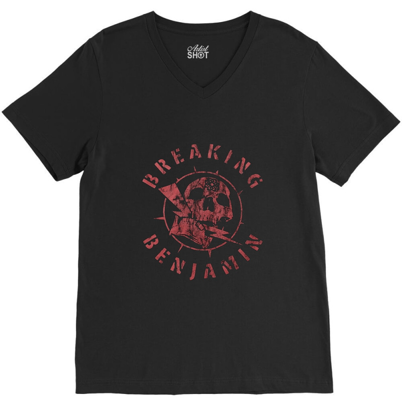 Breaking Benjamin V-Neck Tee by RandallMitchell | Artistshot