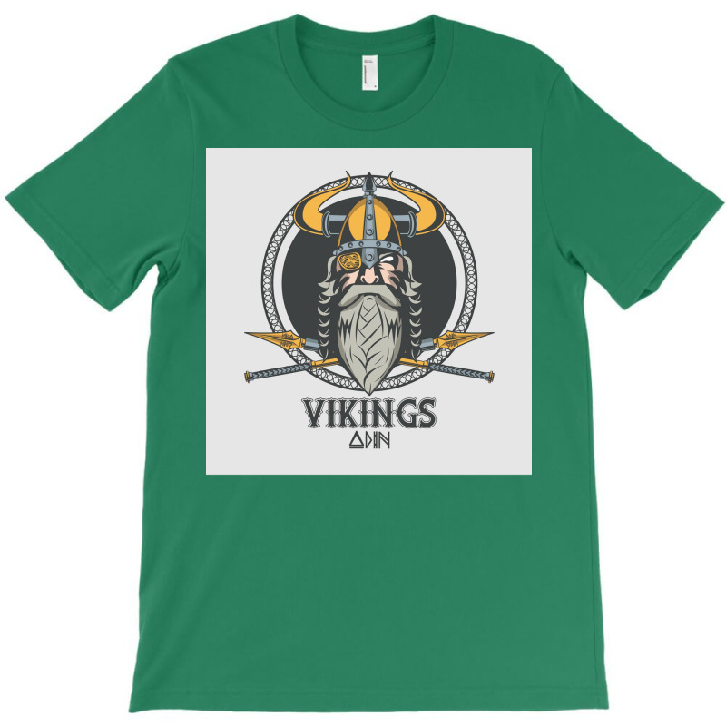 Vikings  Retro Blue Vintage T-shirt | Artistshot