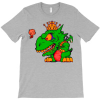 Bonk Vs King Drool T-shirt | Artistshot