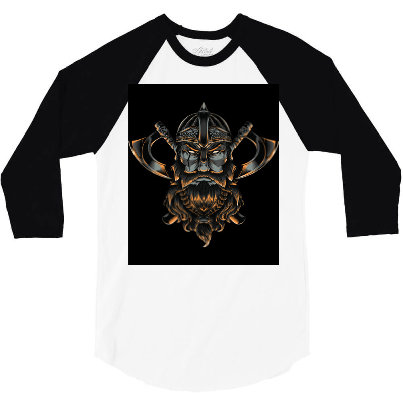 Vikings Essential  Boy Quote 3/4 Sleeve Shirt | Artistshot