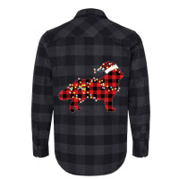 Newfoundland Dog Christmas Red Plaid Pajamas Flannel Shirt | Artistshot