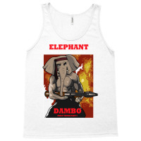 Dambo First Trunk   Yellow Cute Tank Top | Artistshot