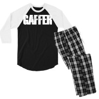 The Gaffer  Film Production  The Boss  Football Manager Retro Classic Men's 3/4 Sleeve Pajama Set | Artistshot