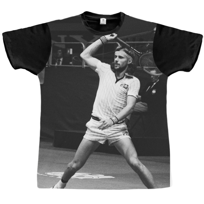 Borg The Ice Man Tennis Legend Graphic T-shirt | Artistshot