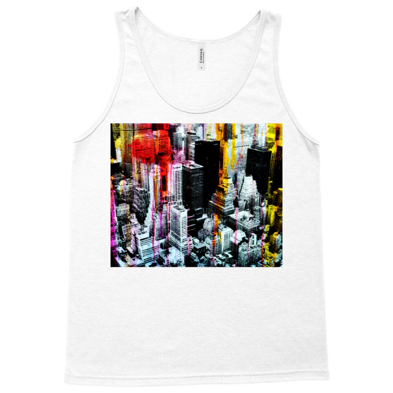 Nyc Film Shot From 1998 Premium Green Summer Tank Top by nozademk | Artistshot