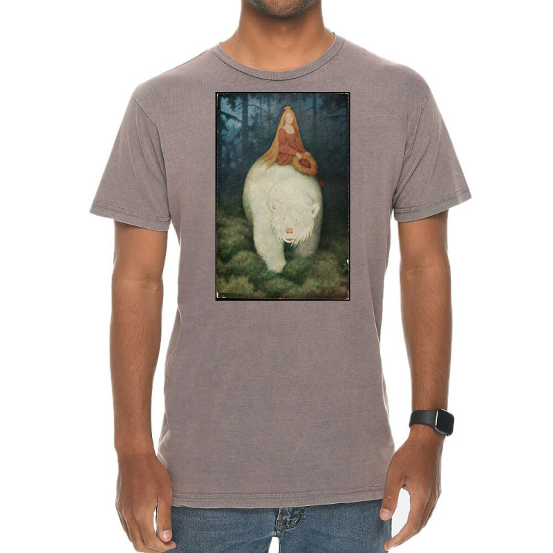 White Bear Kittelsen  Stars Hipster Vintage T-shirt | Artistshot