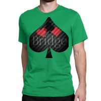 Bridge Card Game Elegant Design For Bridge Players Classic T-shirt | Artistshot