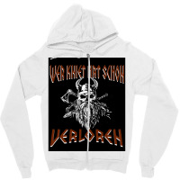 Who Kneel Has Been Lost Viking Sword Ax  Stars Cool Zipper Hoodie | Artistshot