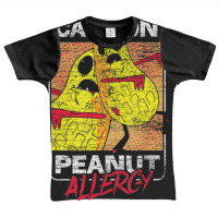 Trending Food Intolerance Caution Peanut Allergy Food Allergy Graphic Youth T-shirt | Artistshot