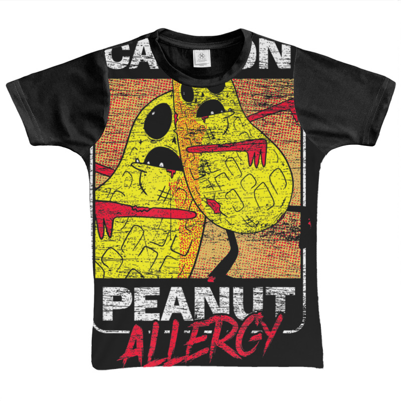 Trending Food Intolerance Caution Peanut Allergy Food Allergy Graphic Youth T-shirt by Karyn Love | Artistshot