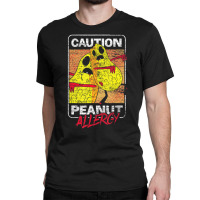 Trending Food Intolerance Caution Peanut Allergy Food Allergy Classic T-shirt | Artistshot