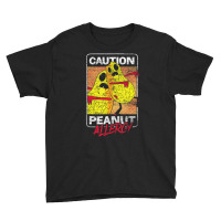 Trending Food Intolerance Caution Peanut Allergy Food Allergy Youth Tee | Artistshot