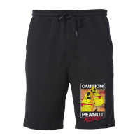 Trending Food Intolerance Caution Peanut Allergy Food Allergy Fleece Short | Artistshot