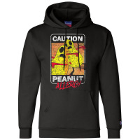 Trending Food Intolerance Caution Peanut Allergy Food Allergy Champion Hoodie | Artistshot