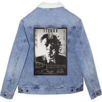 Tetsuo The Iron Man 1989 Shinya Tsukamoto Japanese Poster Classic  Nat Unisex Sherpa-lined Denim Jacket | Artistshot