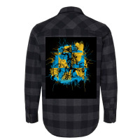 Wolf Viking Norse Mythology Ornate Wolves Odin  Blue Humor Flannel Shirt | Artistshot