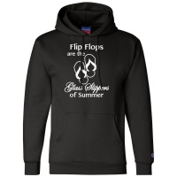 Flip Flop Of Summer Champion Hoodie | Artistshot