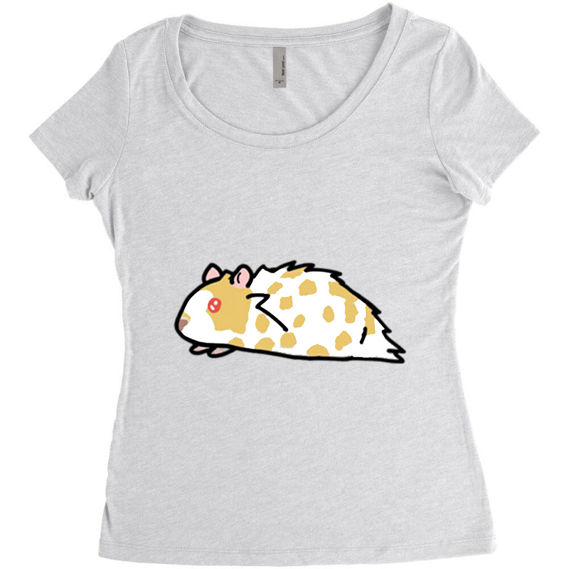 Red Eyed Cream Dominant Women's Triblend Scoop T-shirt by Peterwil | Artistshot