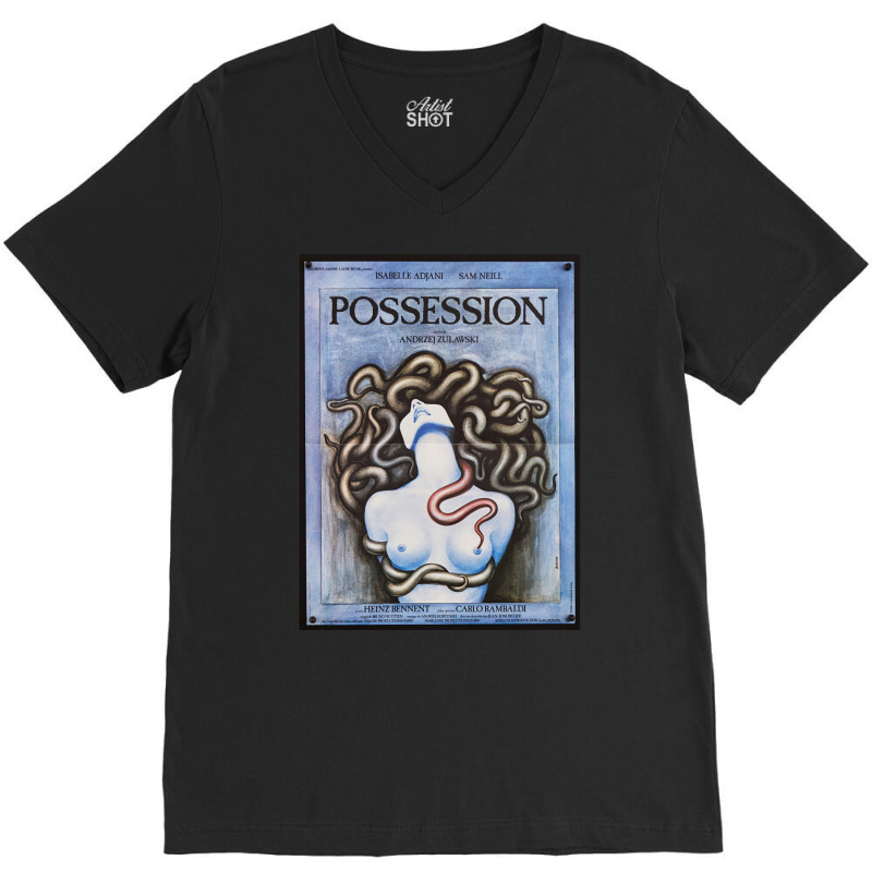 Possession  Classic Music Aesthetic V-Neck Tee by nolljyaull | Artistshot