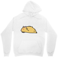 Red Eyed Cream Longhaired Hamster Unisex Hoodie | Artistshot