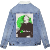 Louis Pasteur Unisex Sherpa-lined Denim Jacket | Artistshot