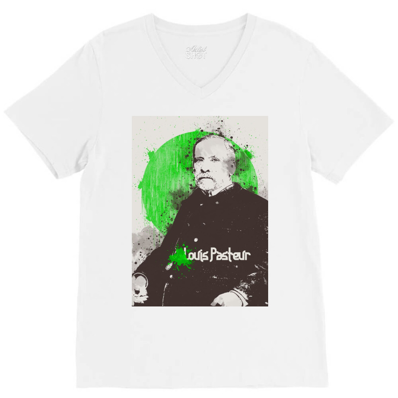 Louis Pasteur V-neck Tee | Artistshot