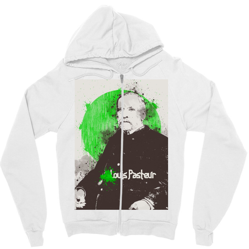 Louis Pasteur Zipper Hoodie | Artistshot