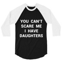 Funny Daughter  Fathers Day Gift Dads Stepdad Grandpa 3/4 Sleeve Shirt | Artistshot