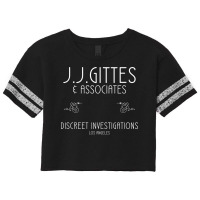 J J Gittes Discreet Investigations   Gift Yellow Scorecard Crop Tee | Artistshot