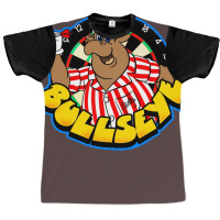 Bullseye Retro British Tv Game Show Jim Bowen Graphic T-shirt | Artistshot