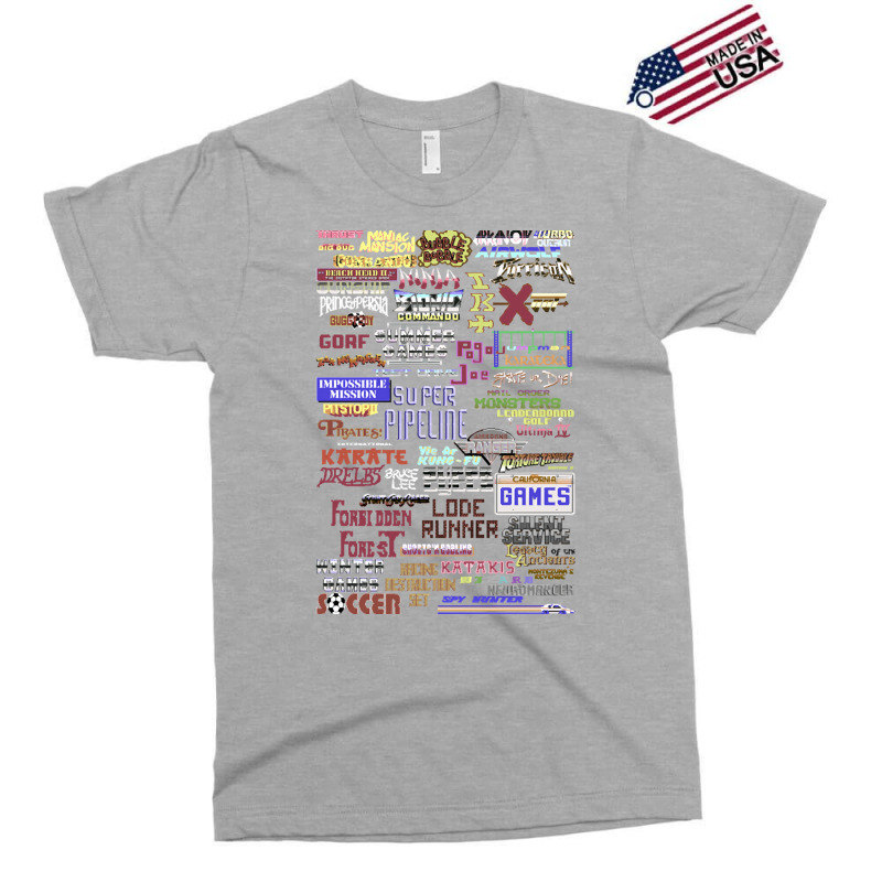 C64 Games Titles Screen Exclusive T-shirt | Artistshot