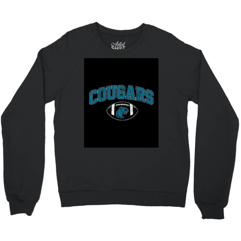 Cougars Playmakers Poster Crewneck Sweatshirt | Artistshot