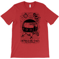 Capsule Spaceship T-shirt | Artistshot