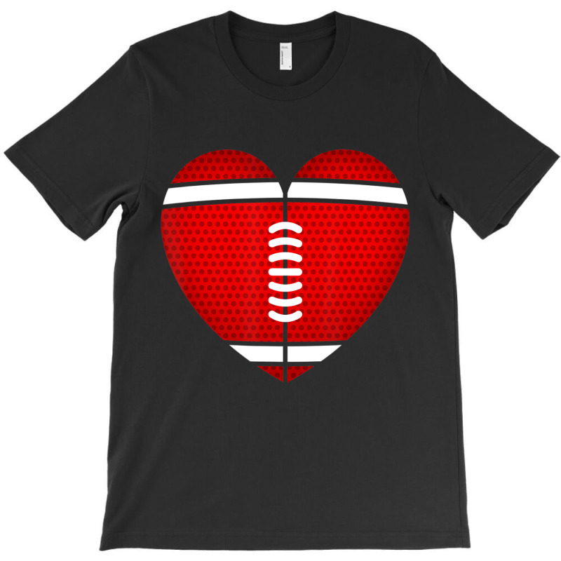 Limited Edition Football Heart Valentine's Day Boys T-Shirt by Karyn Love | Artistshot