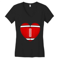 Limited Edition Football Heart Valentine's Day Boys Women's V-neck T-shirt | Artistshot