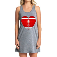 Limited Edition Football Heart Valentine's Day Boys Tank Dress | Artistshot