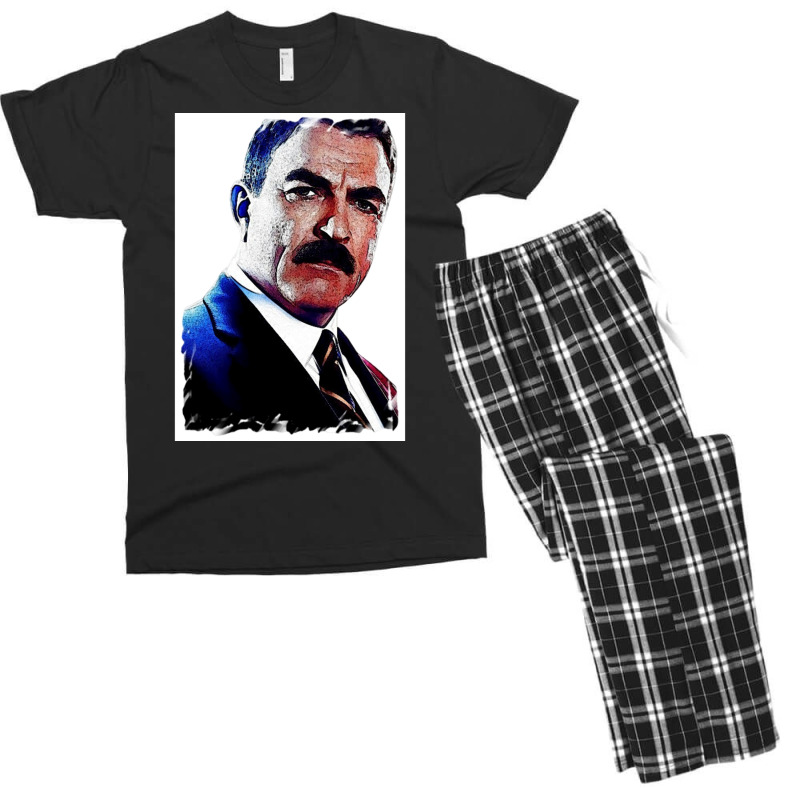 Frank Reagan Blue Bloods Poster Cool Men's T-shirt Pajama Set by devanperryh | Artistshot