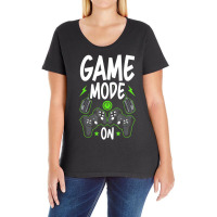 Trending Gamer Mode On Video Gamer Gaming Ladies Curvy T-shirt | Artistshot