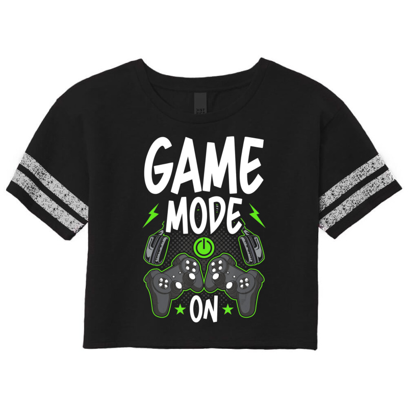 Trending Gamer Mode On Video Gamer Gaming Scorecard Crop Tee by Kristina Ritchey | Artistshot