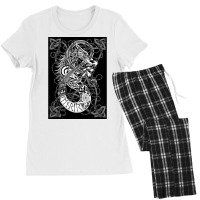 Fenrir Norse Mythology Wolf  Hippie Women's Pajamas Set | Artistshot