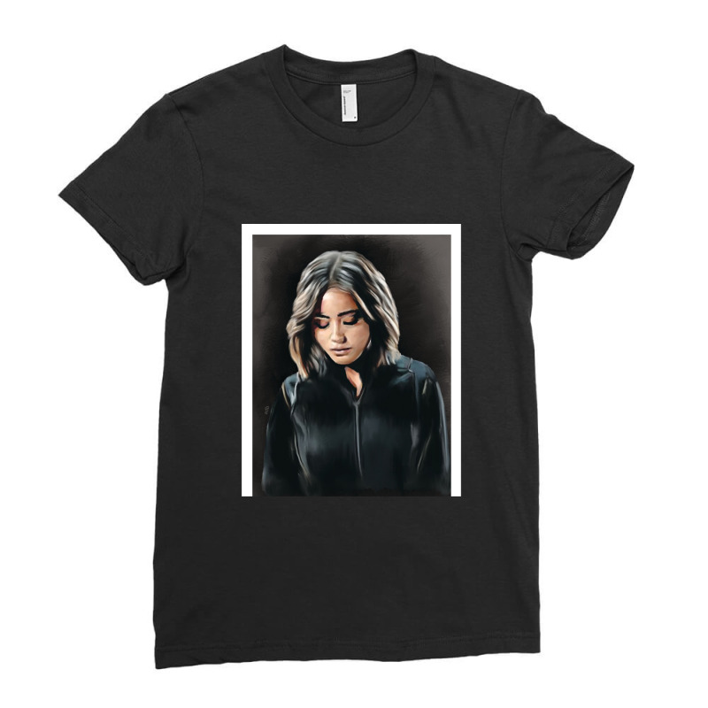 Daisy Johnson Aka Quake Ladies Fitted T-Shirt by KevinAllenPhillips | Artistshot