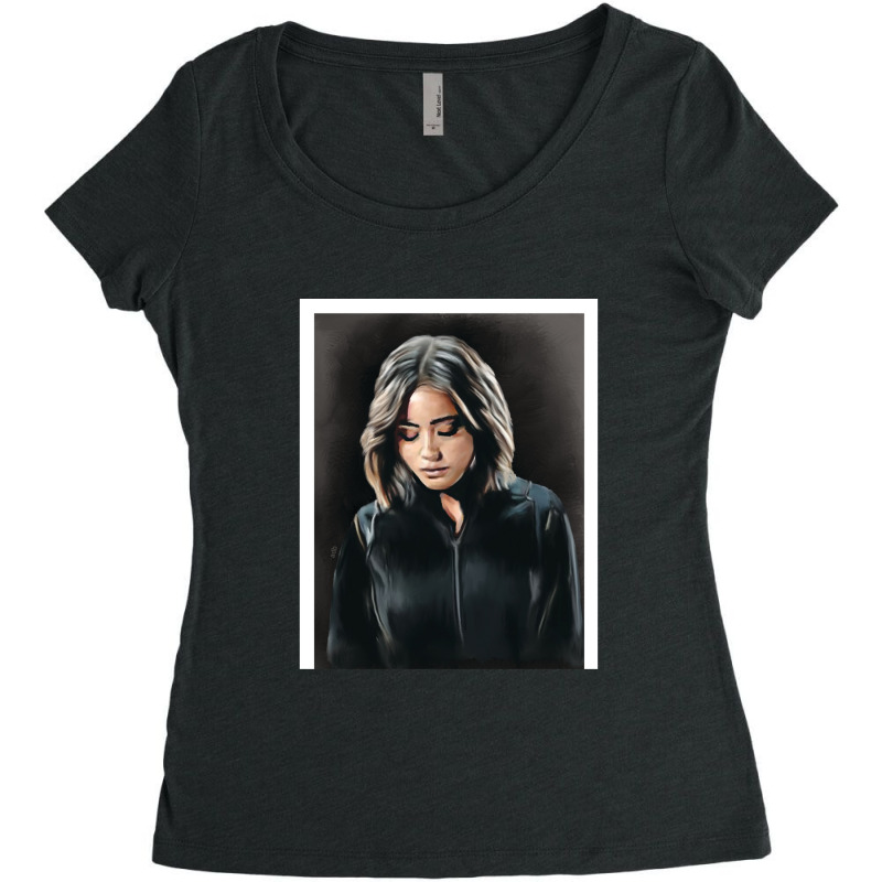 Daisy Johnson Aka Quake Women's Triblend Scoop T-shirt by KevinAllenPhillips | Artistshot