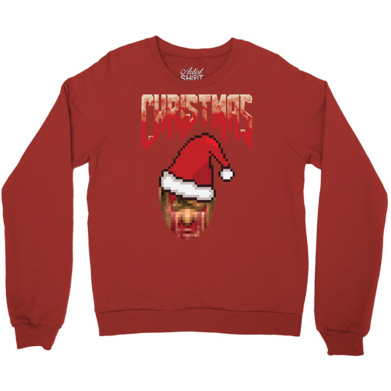 Christmas Doom Crewneck Sweatshirt | Artistshot