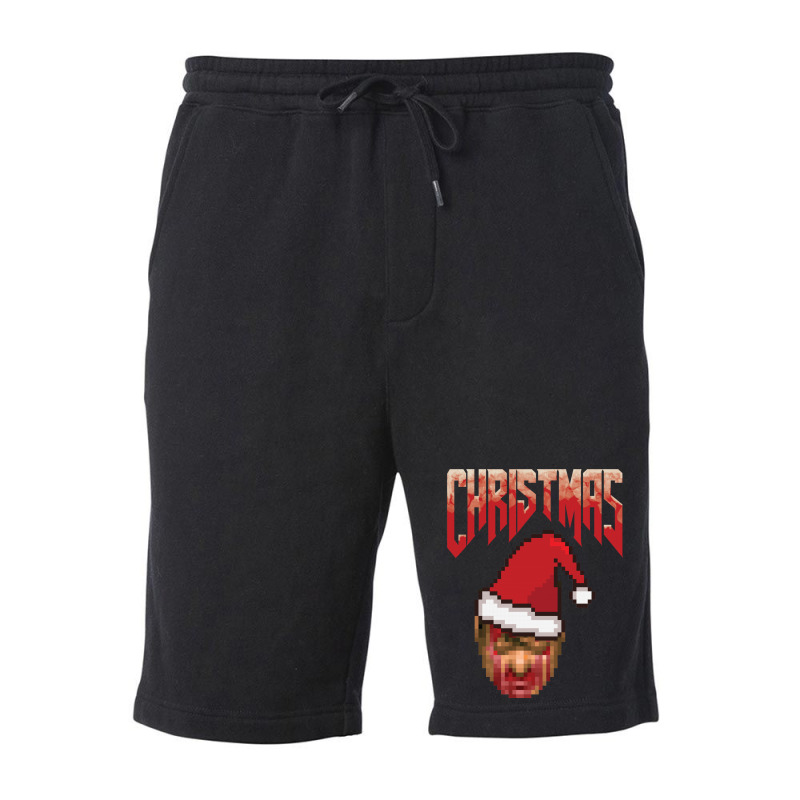 Christmas Doom Fleece Short | Artistshot