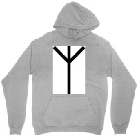 Algiz Rune  Vintage Humor Unisex Hoodie | Artistshot