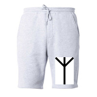 Algiz Rune  Vintage Humor Fleece Short | Artistshot