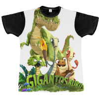 Gigantosaurus Giganto Amp 4 Kid Dinos Gigantosaurus Poster Boy Graphic T-shirt | Artistshot