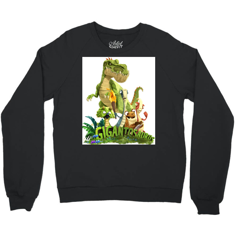 Gigantosaurus Giganto Amp 4 Kid Dinos Gigantosaurus Poster Boy Crewneck Sweatshirt by swailsknoppf | Artistshot