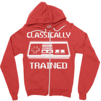 Classically Trained 2 Zipper Hoodie | Artistshot